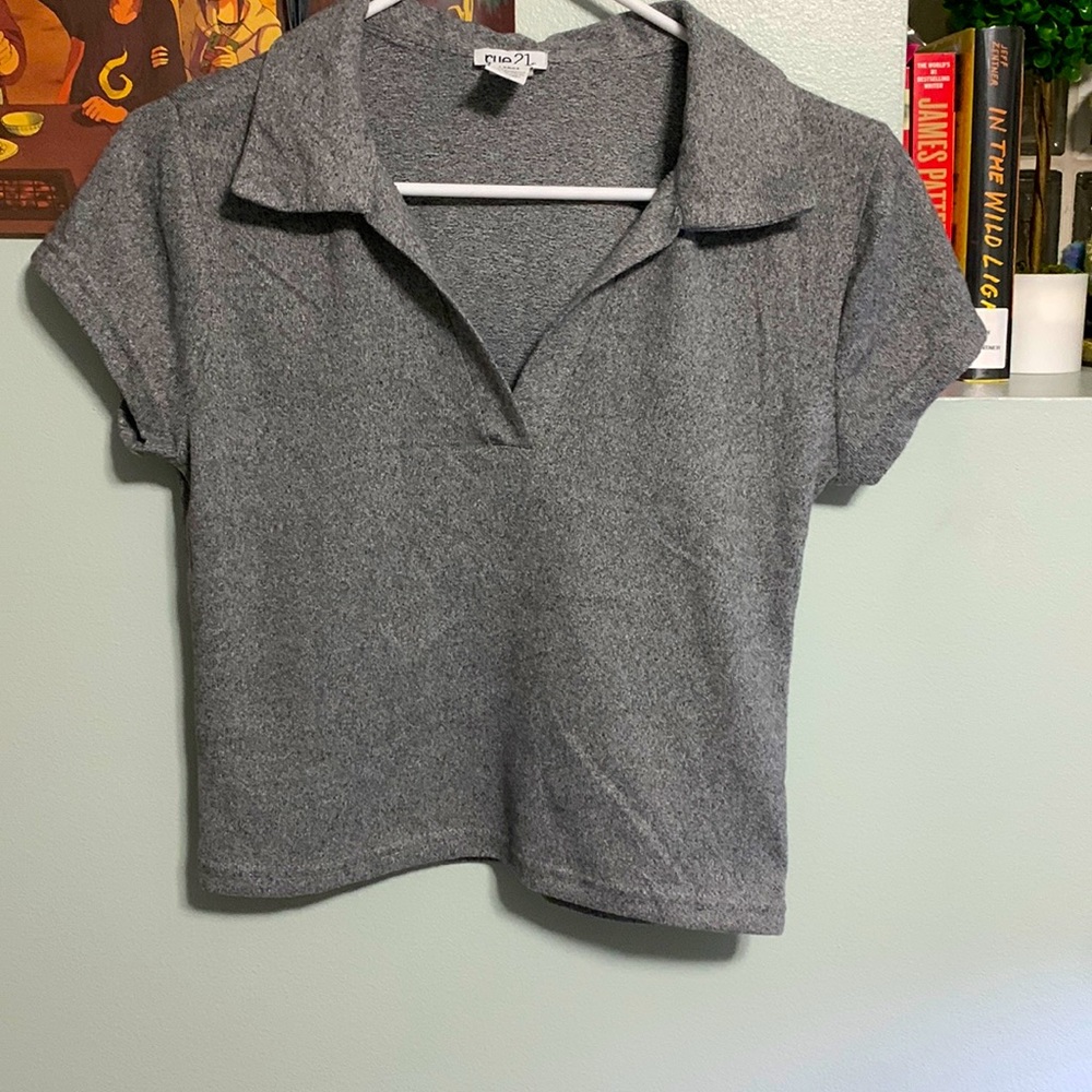 Grey blouse